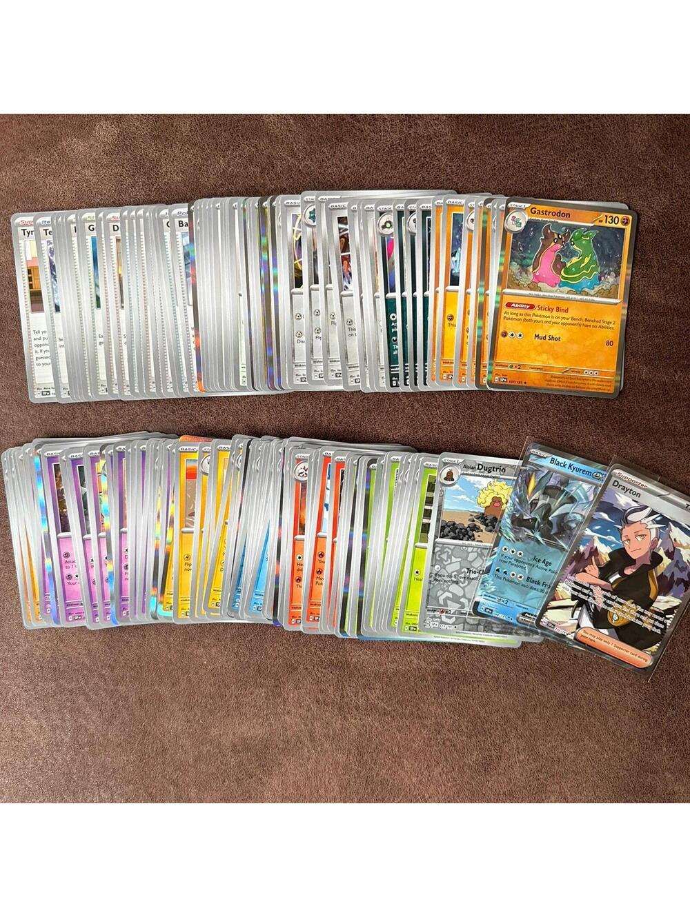 Pokemon Surging Sparks master set - INCOMPLETE - 65% Complete